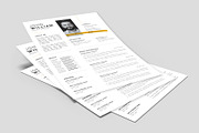Resume CV Template, a Resume Template by Abdul Studio (Thumbnail 3 of 5)