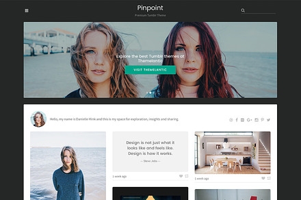 Pinpoint Tumblr Theme