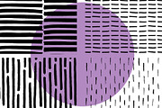 Dot Stripe Brush Pattern Bundle, a Pattern Graphic by Wildflower June (Thumbnail 7 of 8)