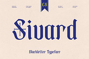 CS Sivard – Blackletter Font, a Blackletter Font by Craft Supply Co. (Thumbnail 1 of 8)