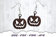 Halloween Earrings SVG Bundle, a Graphic by Cloud9DesignSVG (Thumbnail 2 of 3)