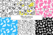 Floral pattern collection, a Pattern Graphic by MM Studio (Thumbnail 1 of 10)