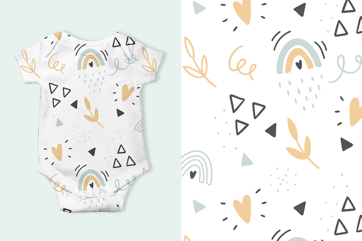 Kids cute seamless pattern, a Pattern Graphic by hanifa_design (Photo 5 of 10)