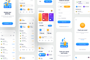Finco - Money Management App UI Kit, an App Template by Pixency (Thumbnail 6 of 6)