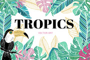Tropics.Vector Art., an Animal Illustration by TashaDraw (Thumbnail 1 of 9)