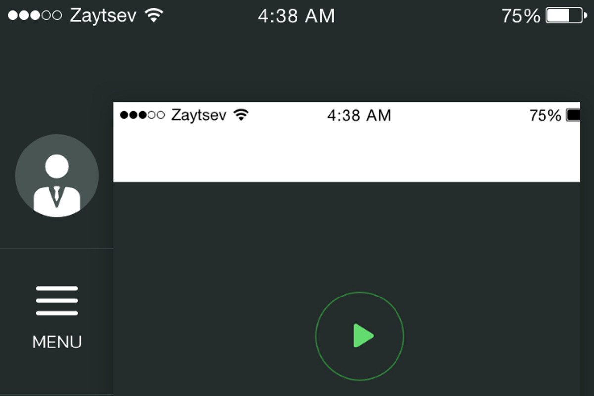 Wyvern iOS Wireframe UI Kit, a Wireframe Template by Yaroslav Zaitsev (Photo 9 of 57)
