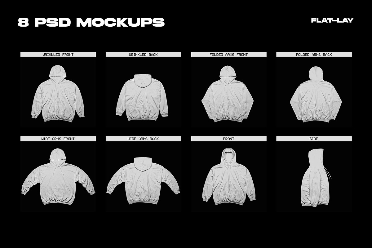 Hoodie Mockup - Gildan 18500, a Hoody Mockup by FLYERWRK (Photo 2 of 11)