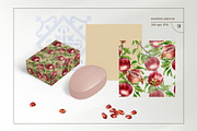 Pomegranates Watercolor collection, a Food Illustration by Farida Bik (Thumbnail 11 of 15)