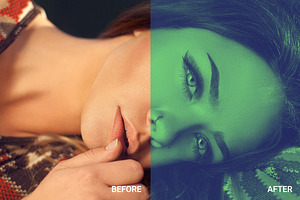 50 Duotone Photoshop Actions