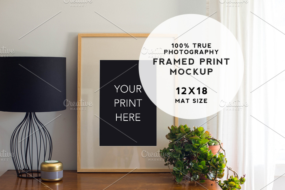 Home Series Framed Print Mockup #1, a Print Template by Tina Crespo (Photo 1 of 3)