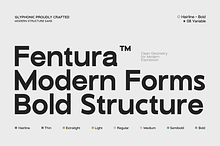 GC Fentura – Modern Structure Sans