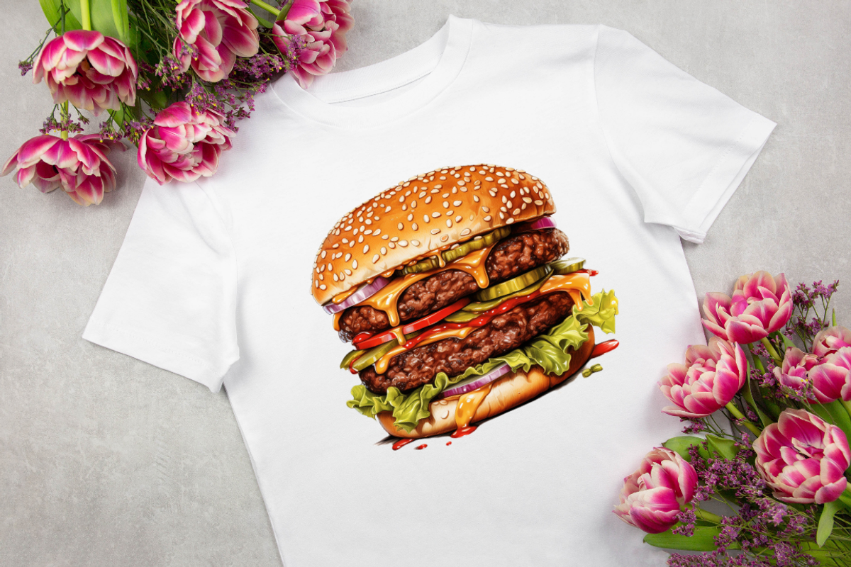 Big Hamburgers Sublimation Clipart, an Object Graphic by Regulrcrative (Photo 4 of 9)