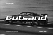 Gutsand - Sport and Racing Font
