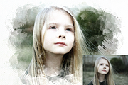 Watercolor Painting Photo Effect, an Action Add-On by infinitygraphics01 (Thumbnail 3 of 5)