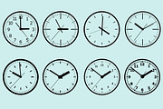 Six sets of images to create hours., an Object Graphic by katykin (Thumbnail 2 of 5)