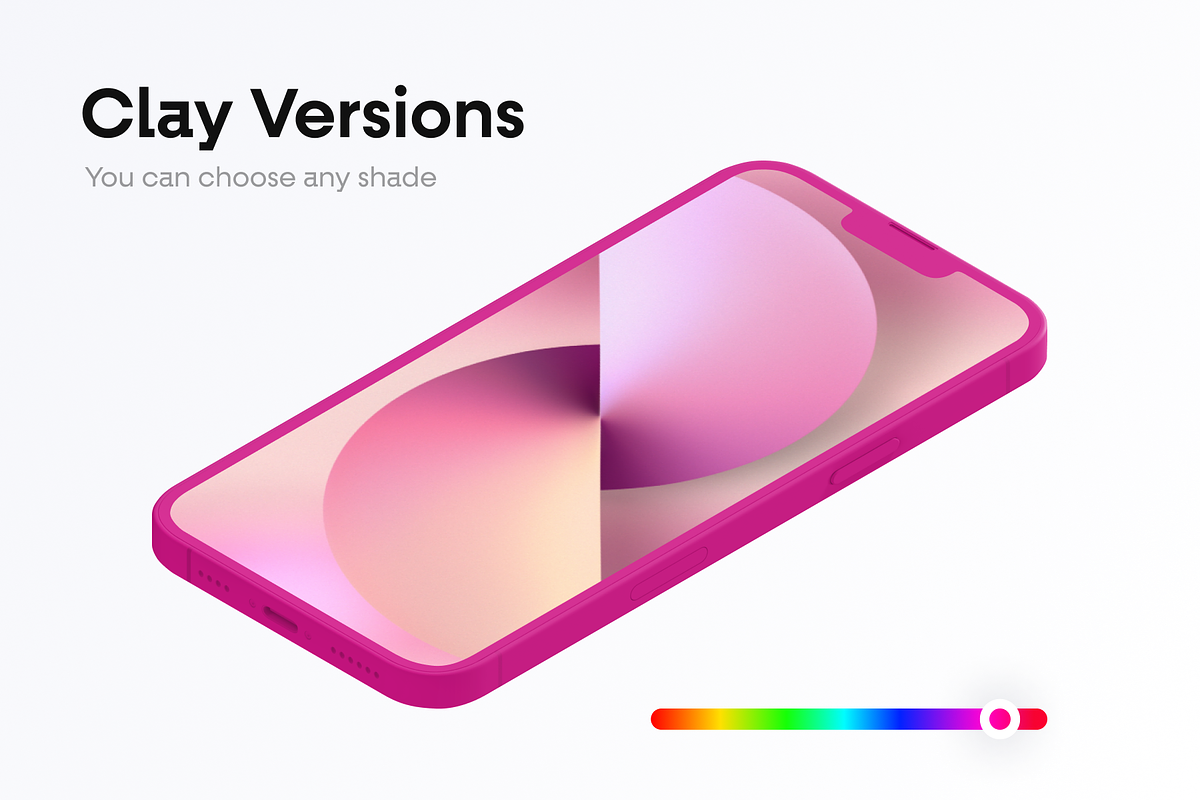 Top 7 iPhone 13 Mockups, an iPhone Mockup by 360 Mockups (Photo 5 of 6)