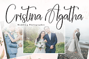 Christmas Signature | Script Font, a Handwritten Font by Scratchones (Thumbnail 5 of 8)