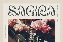 Sagira - Retro Display Font