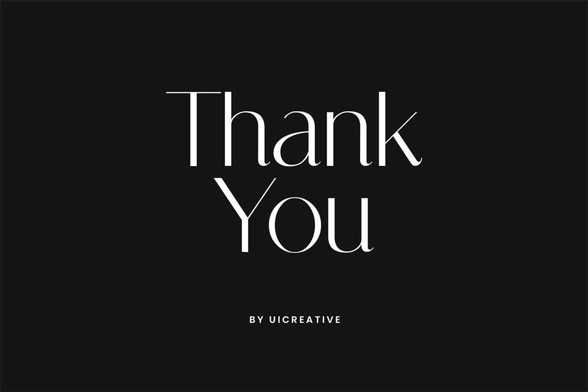 Severange Elegant Sans Serif Font, a Sans Serif Font by UICreative (Photo 13 of 13)
