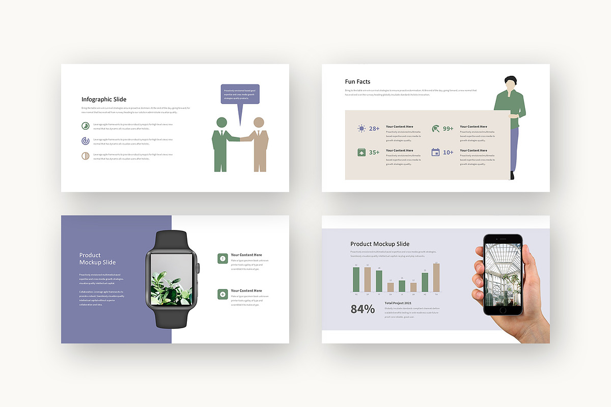 Gvio : Botanical Bliss Google Slides, a Presentation Template by Punkl Camp (Photo 6 of 16)