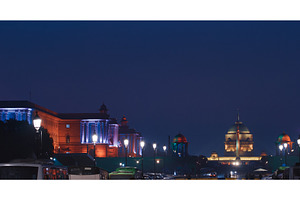 New Delhi, Delhi, India. Skyline, an Architecture Photo by Our Amazing World
