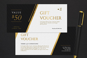 Gift Voucher, a Card Template by Creativestoree