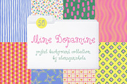 Mine Dopamine hand-drawn backgrounds, a Background Graphic by alenaganzhela (Thumbnail 1 of 8)
