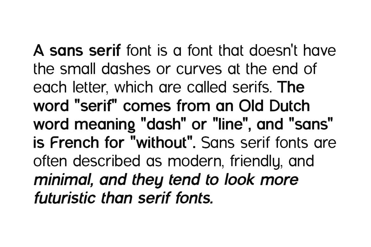 Minks Urban Sans Serif Family Font, a Sans Serif Font by UICreative (Photo 11 of 13)