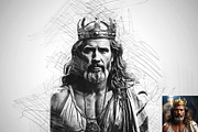 Concept Pencil Sketch Ps Action, an Action Add-On by Studio Retouch (Thumbnail 6 of 12)