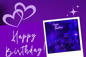Birthday Template, a Social Media Template by Ascendent Aura