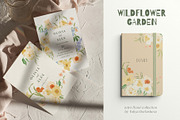 Wildflower garden retro flowers, a Decorative Illustration by Yuliya Derbisheva (Thumbnail 6 of 12)