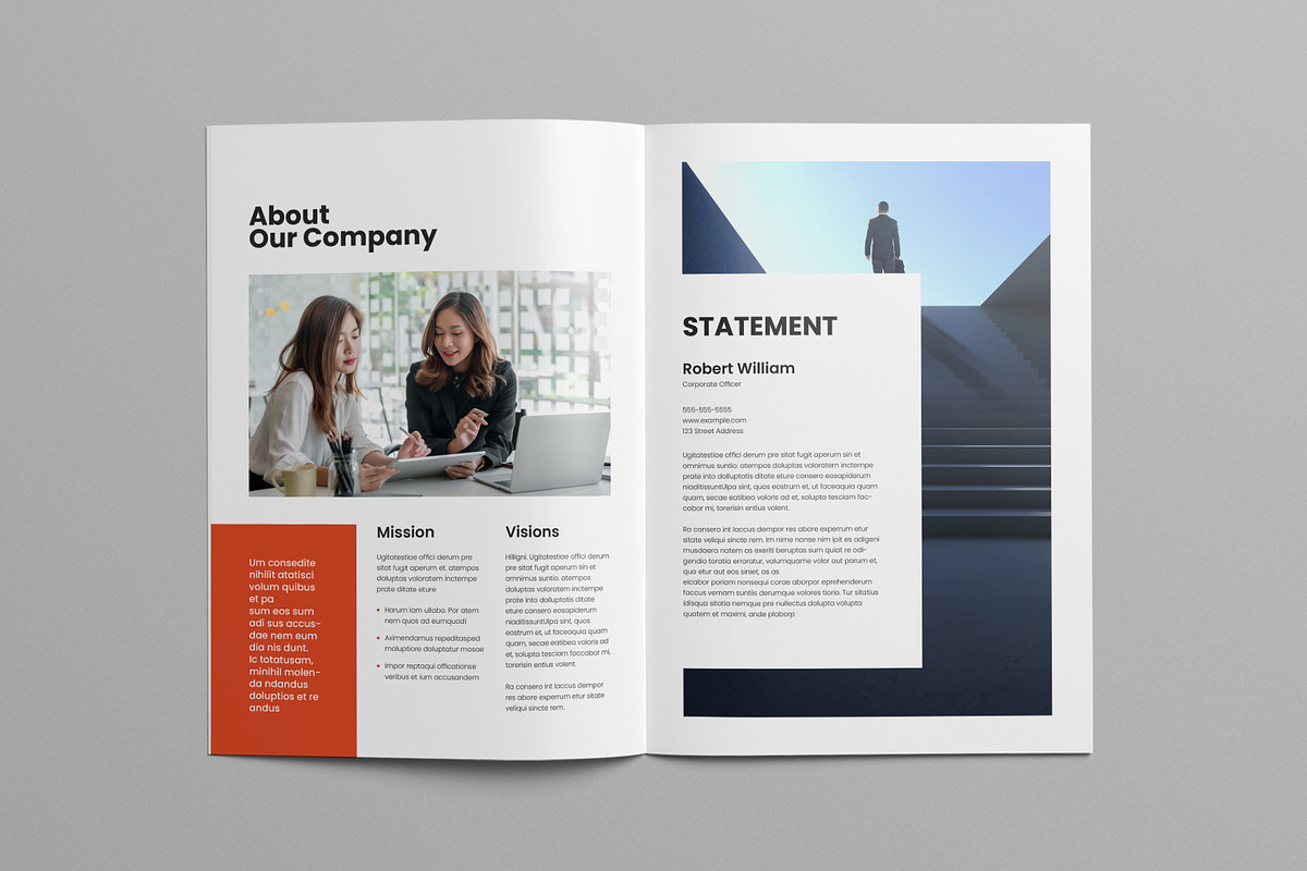 Case Study Booklet | INDD, a Brochure Template by Pixelpick (Photo 3 of 9)
