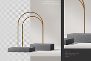 5 Podium with Transparent Background, a Background Graphic by faustudio (Thumbnail 4 of 7)