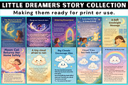 Little Dreamers Story Collection, a Stationery Template by Designmela01 (Thumbnail 3 of 7)