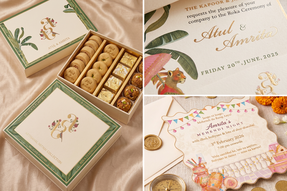 Luxury Botanical Wedding Invitations, an Invitation Template by OORH Designs (Photo 1 of 4)