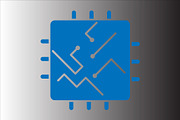 Microcircuit icon design template, a Solid Icon by Sumberpangan (Thumbnail 3 of 3)