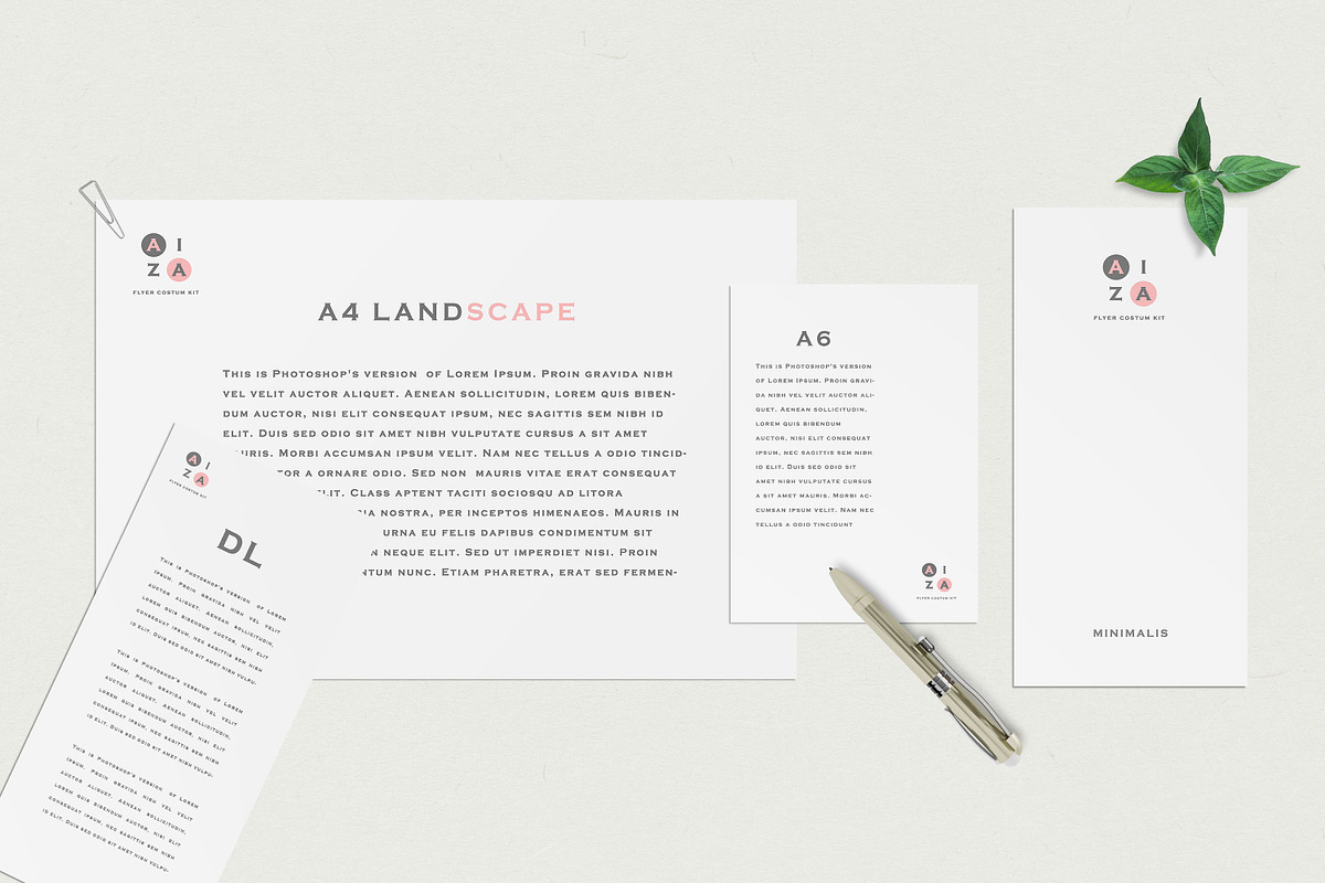 Aiza-Flyer Scenes Creator, a Books & Magazine Mockup by Defa Visual (Photo 4 of 12)