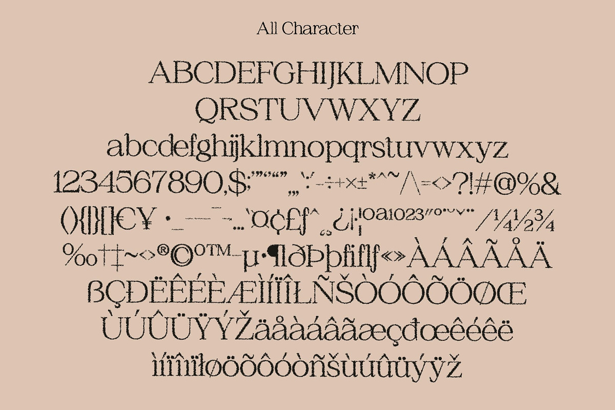 Chilia Unfocus, a Serif Font by Craft Supply Co. (Photo 8 of 8)