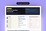 Color Strategy Landing Page, an UI Kit Template by Pitchlook.Studio (Thumbnail 2 of 3)