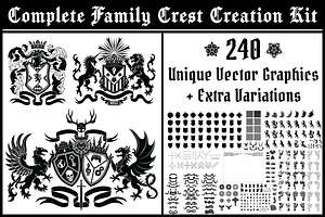 DIY Coat Of Arms Creation Set