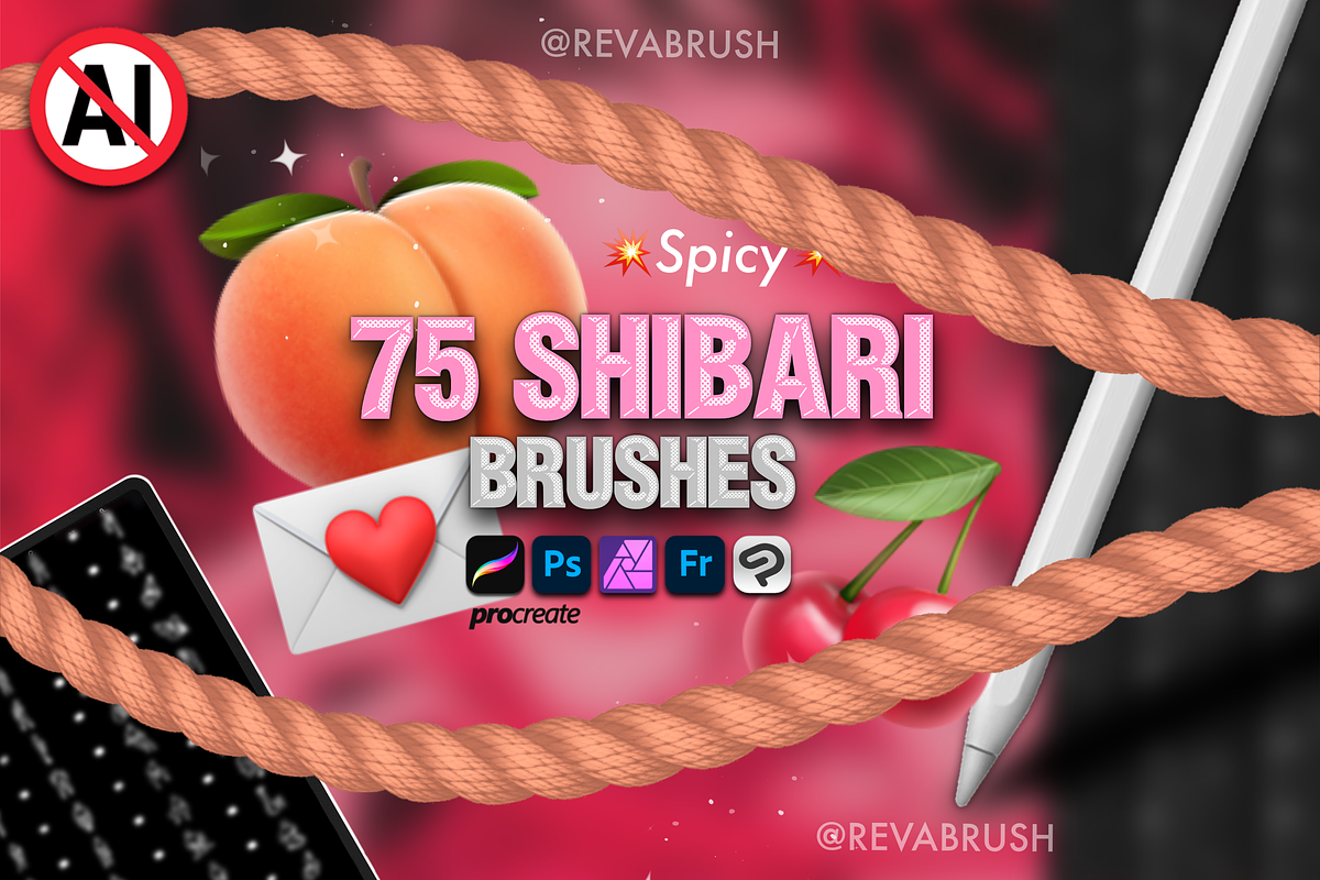 Procreate Body Pose Female brushes, a Brush Add-On by Revabrush (Photo 1 of 6)