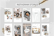 14 Instagram Stories Pack, a Social Media Template by Kristina Dubnovitskaya (Thumbnail 1 of 4)
