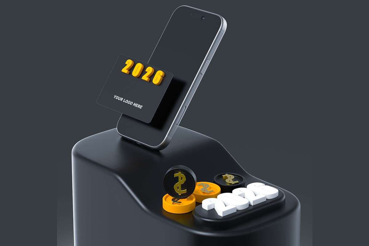 New Year 2026 3D Icon Pack, an Object Illustration by pixelmock (Photo 4 of 13)