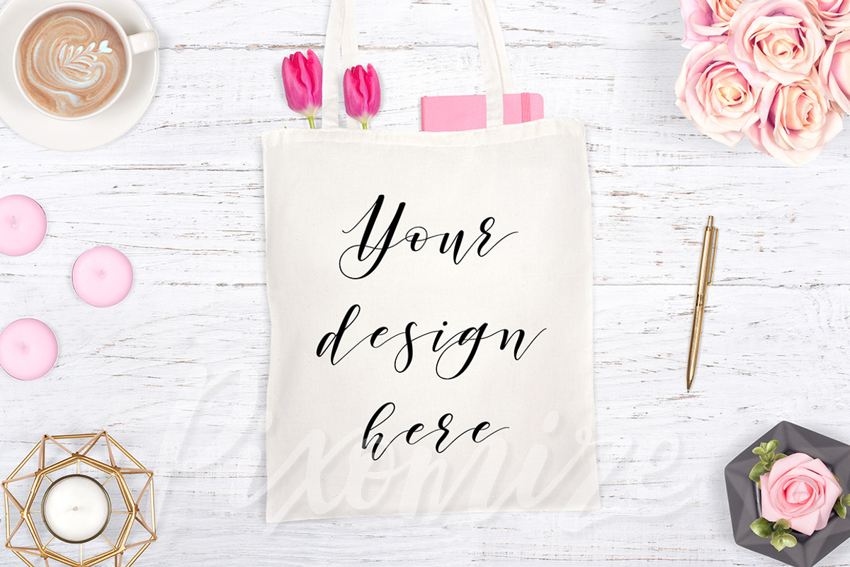 Tote Bag Mockup Bundle, a Product Mockup by Pixomize (Photo 3 of 6)