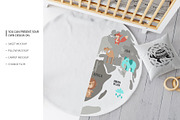 KIDS Fabric Mockup Pack 2, a Household Mockup by Yuri-U (Thumbnail 9 of 15)