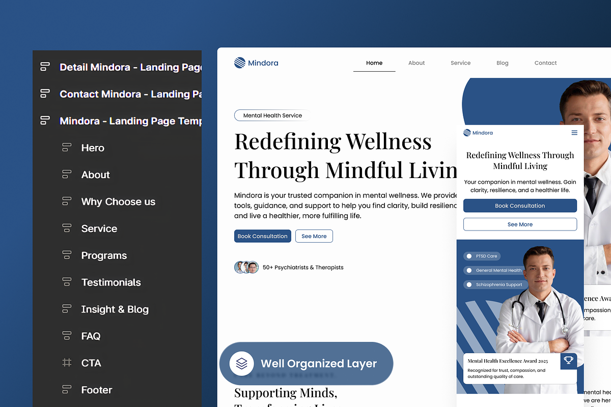 Mindora - Healthcare Service preview 2