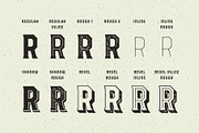 HAVARD DISPLAY - SQUARED & LAYERED, a Font by Adam Fathony (Thumbnail 2 of 13)