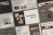 Interior Business Plan Google Slides, a Presentation Template by FIBRINOSÄ (Thumbnail 2 of 3)