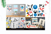 Scandinavian Christmas Bundle, an Animal Illustration by Chus Moreno Studio (Thumbnail 13 of 15)