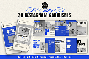 Instagram Carousel CANVA Templates